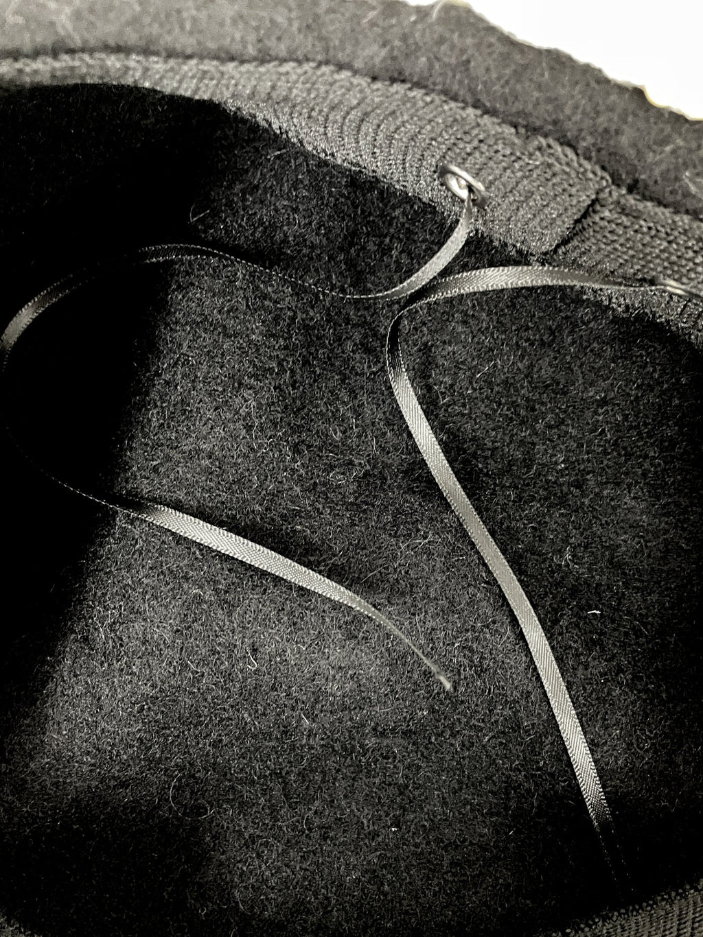 black wool blended diamonds trim beret *pre-order*