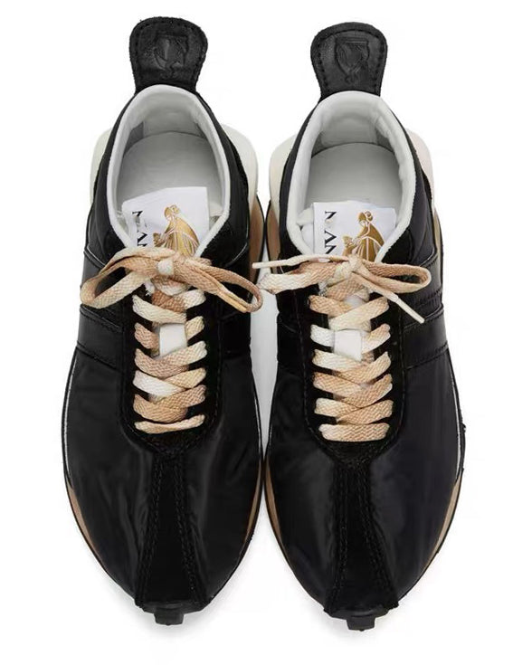 black wood flaform sneakers *pre-order*