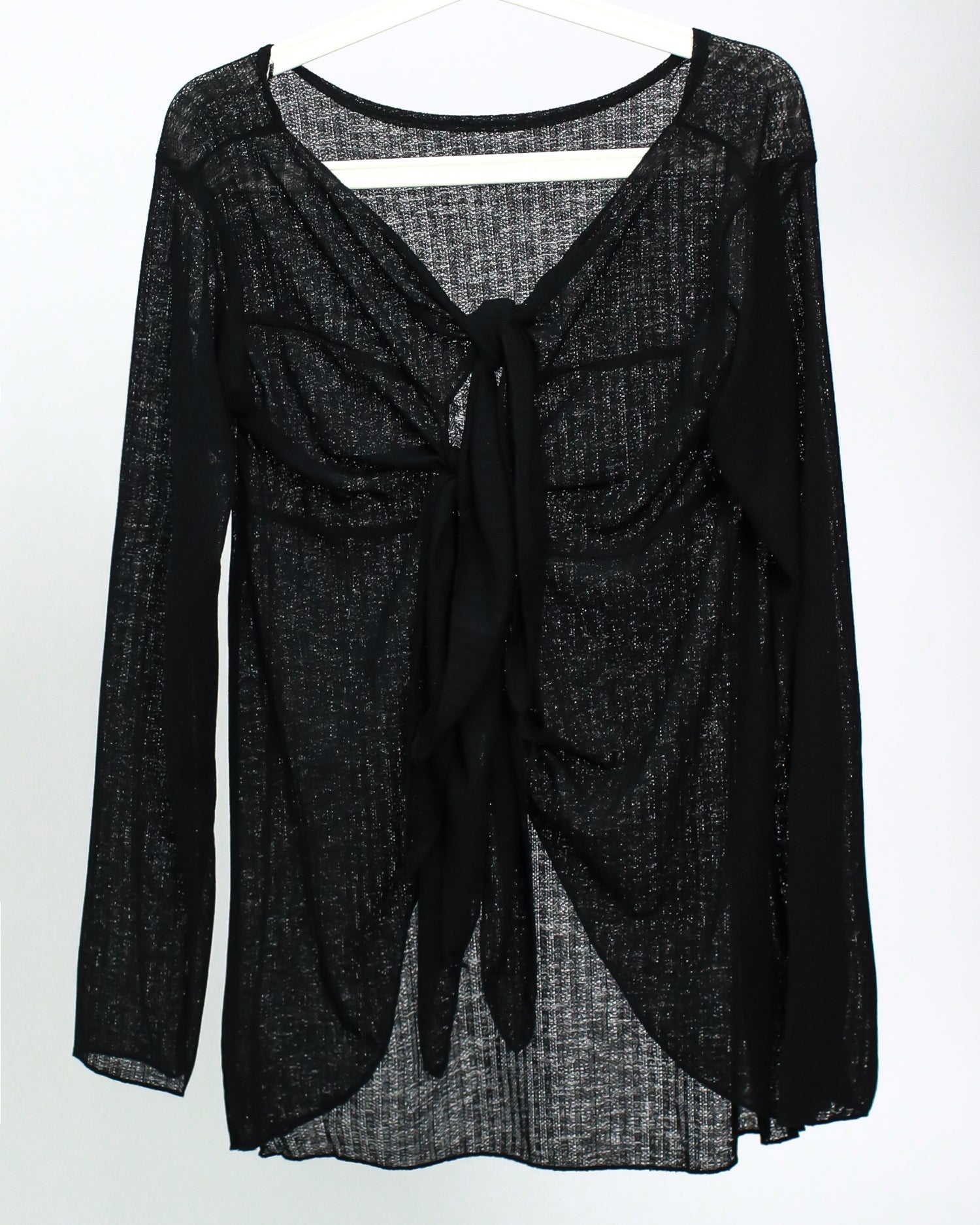 black ties up back cover-up *pre-order*