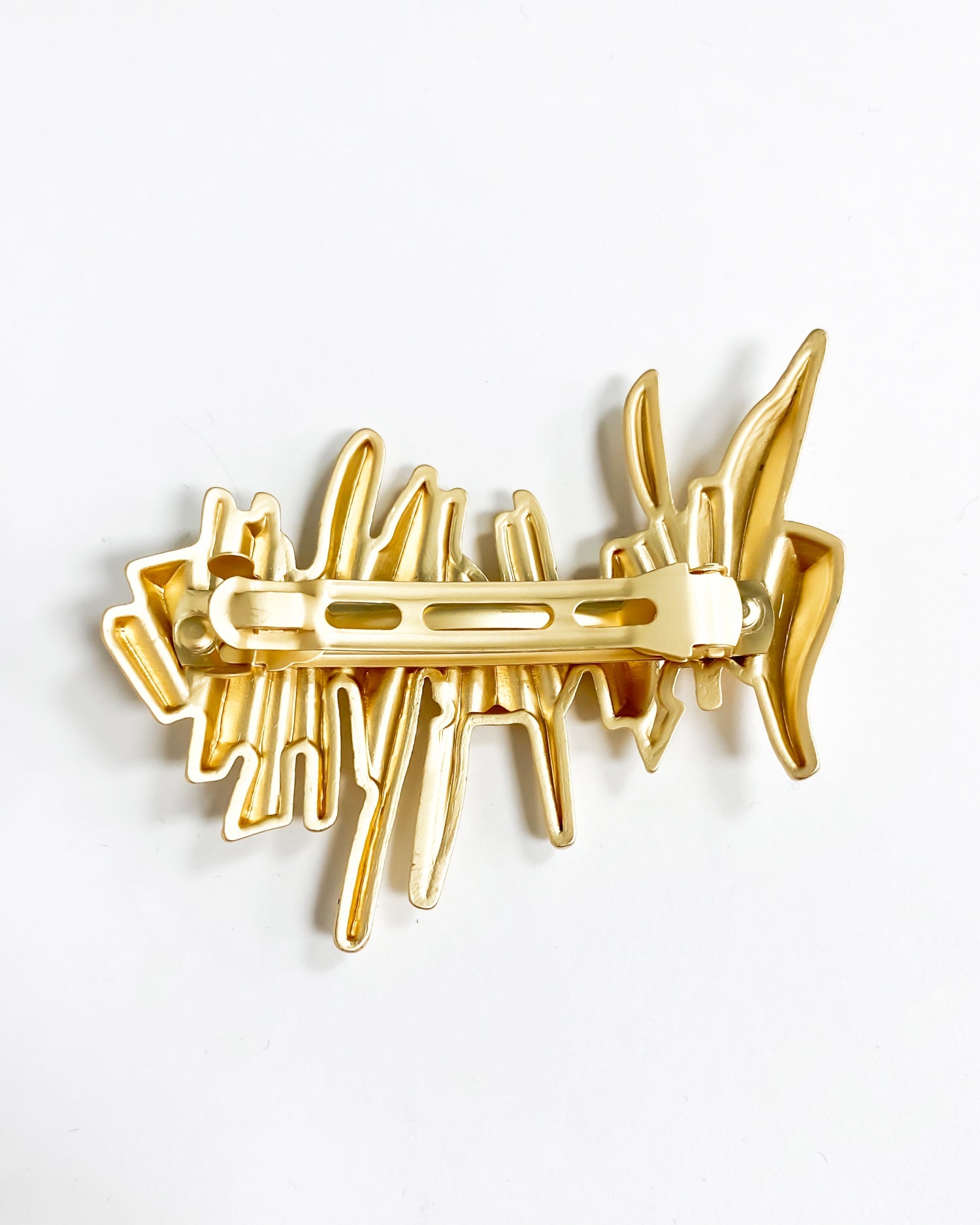 gold asymmetric hair clip *pre-order*
