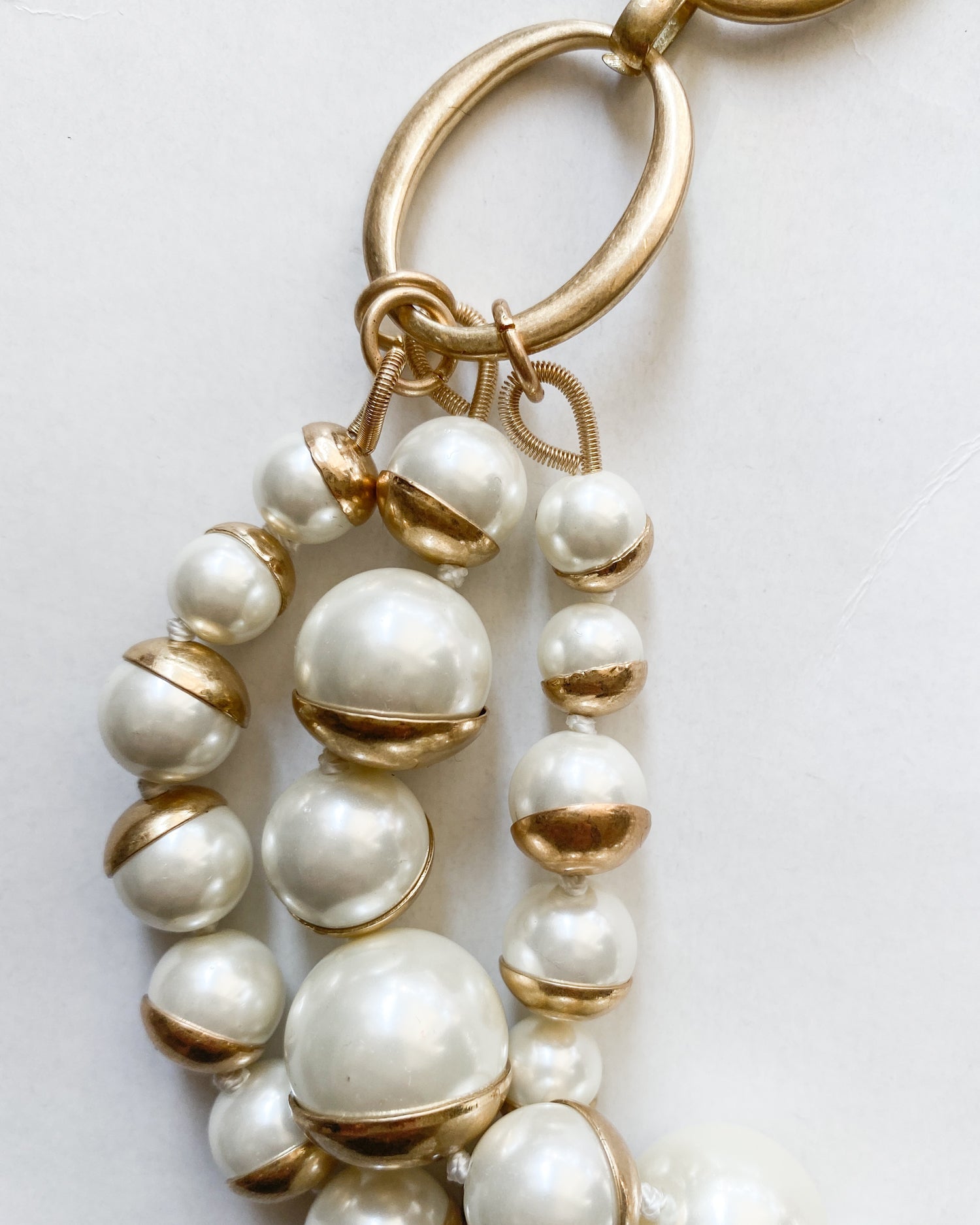 gold layers pearls necklace *pre-order*