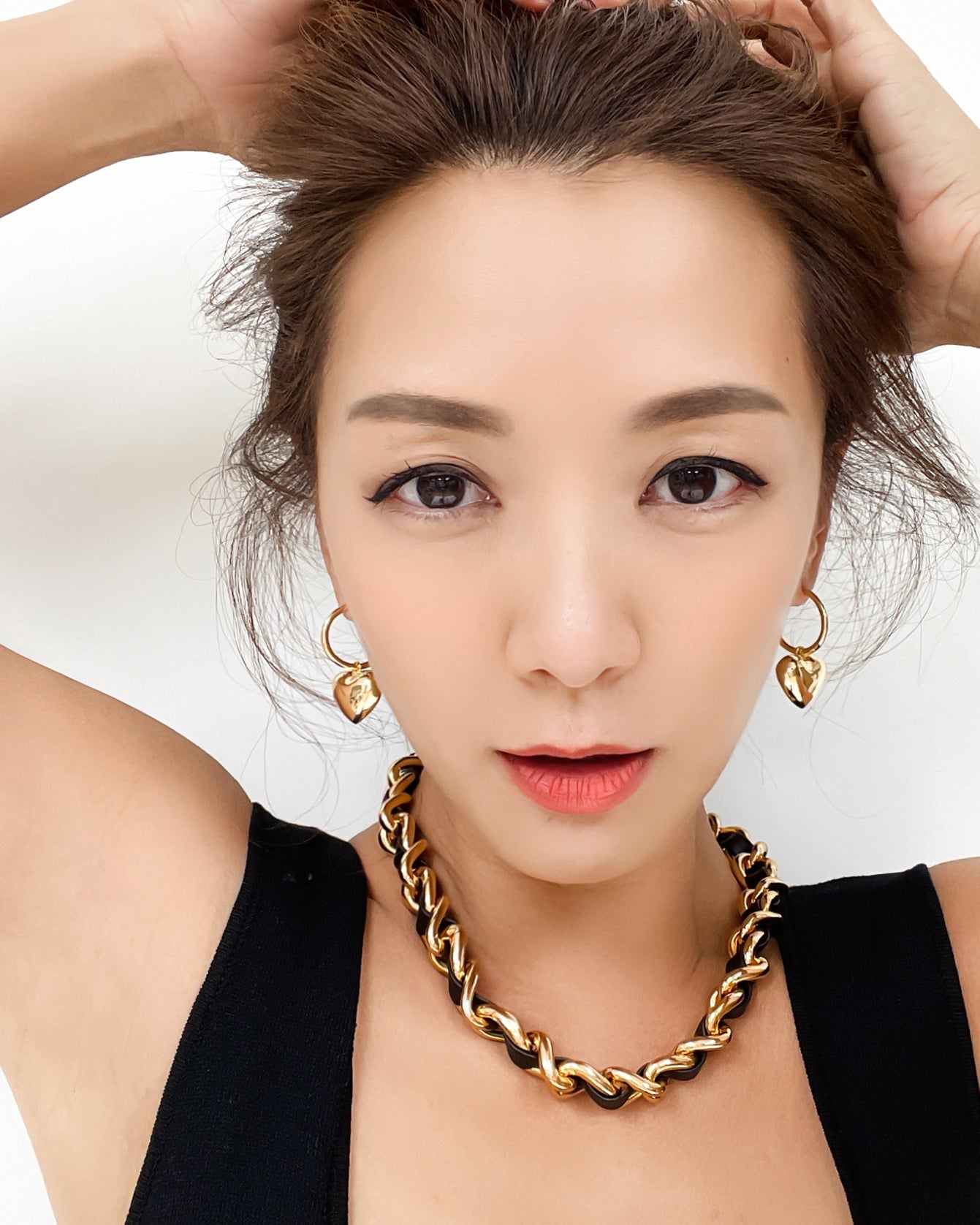 gold chain chocker necklace *pre-order*