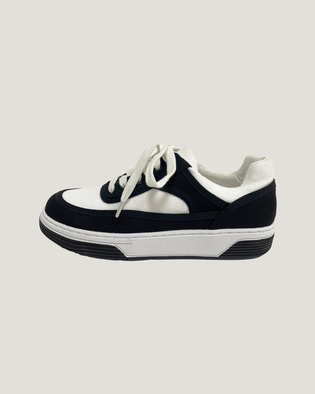 black & ivory sneakers - 39 / 40