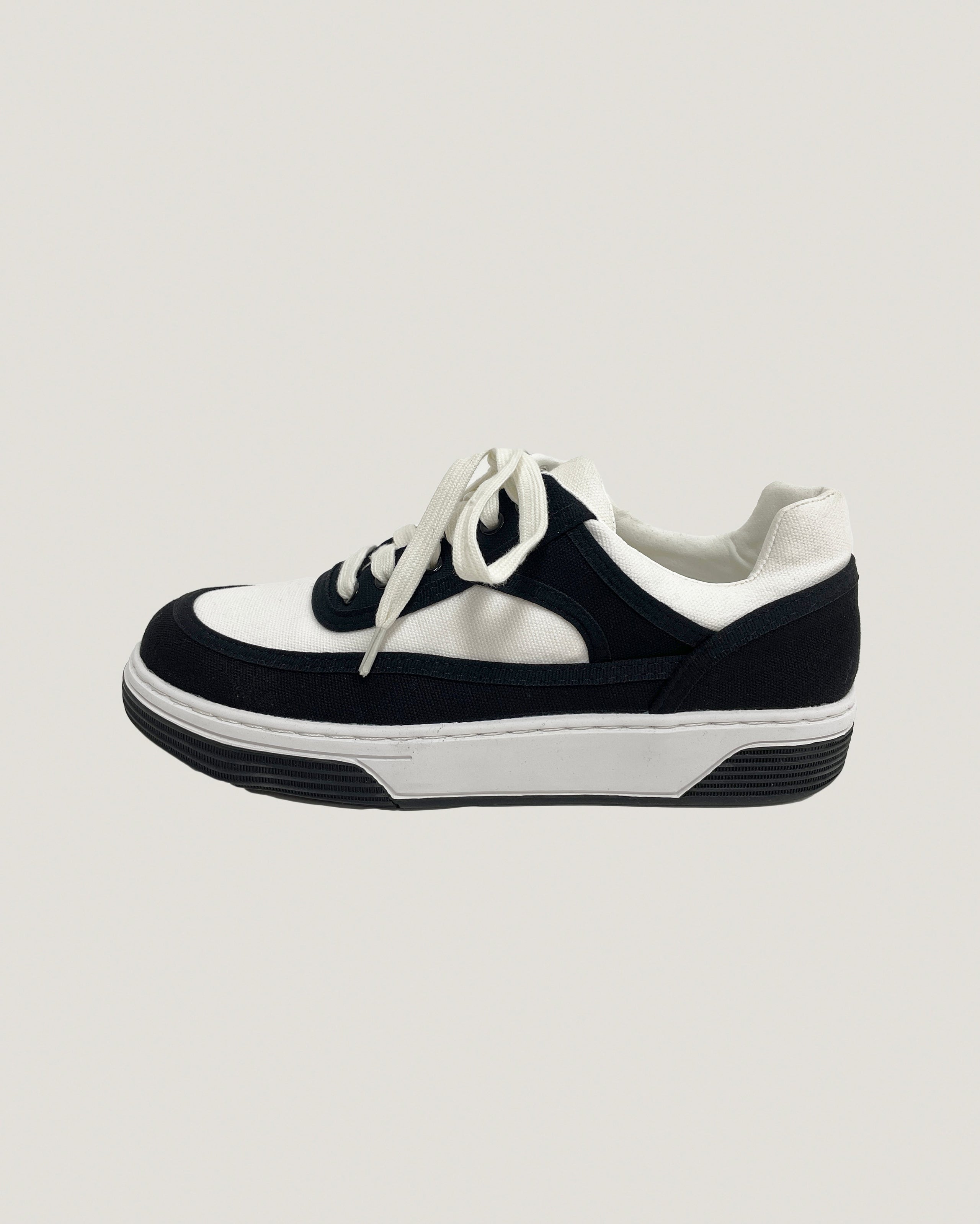 black & ivory sneakers - 39 / 40