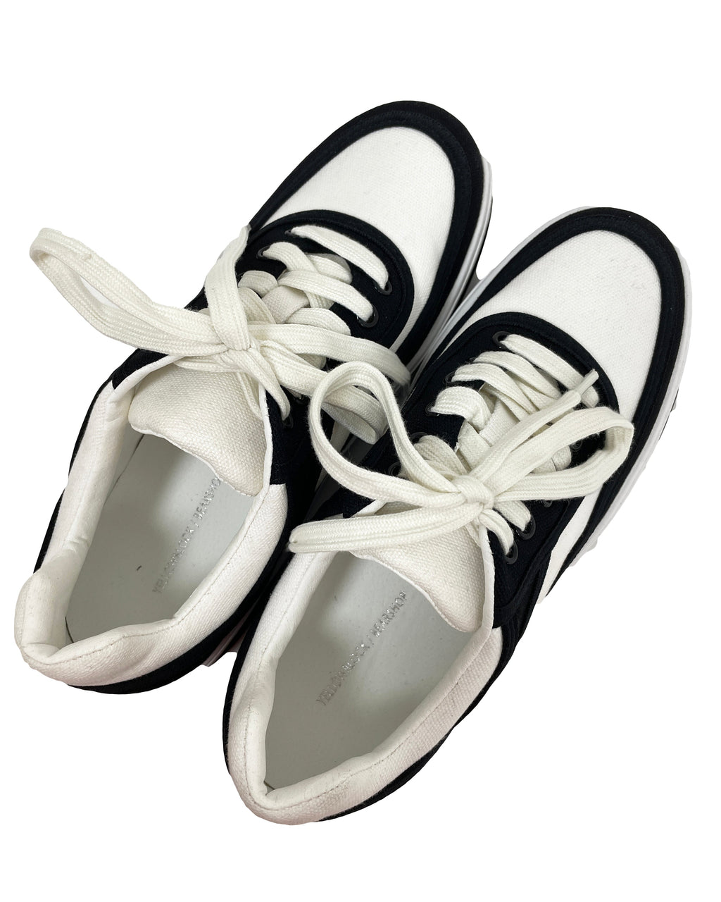 black & ivory sneakers - 39 / 40