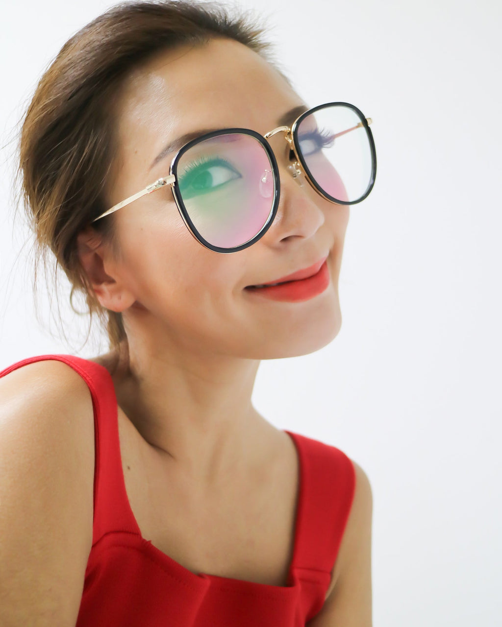 black round glasses with clear lens *pre-order*