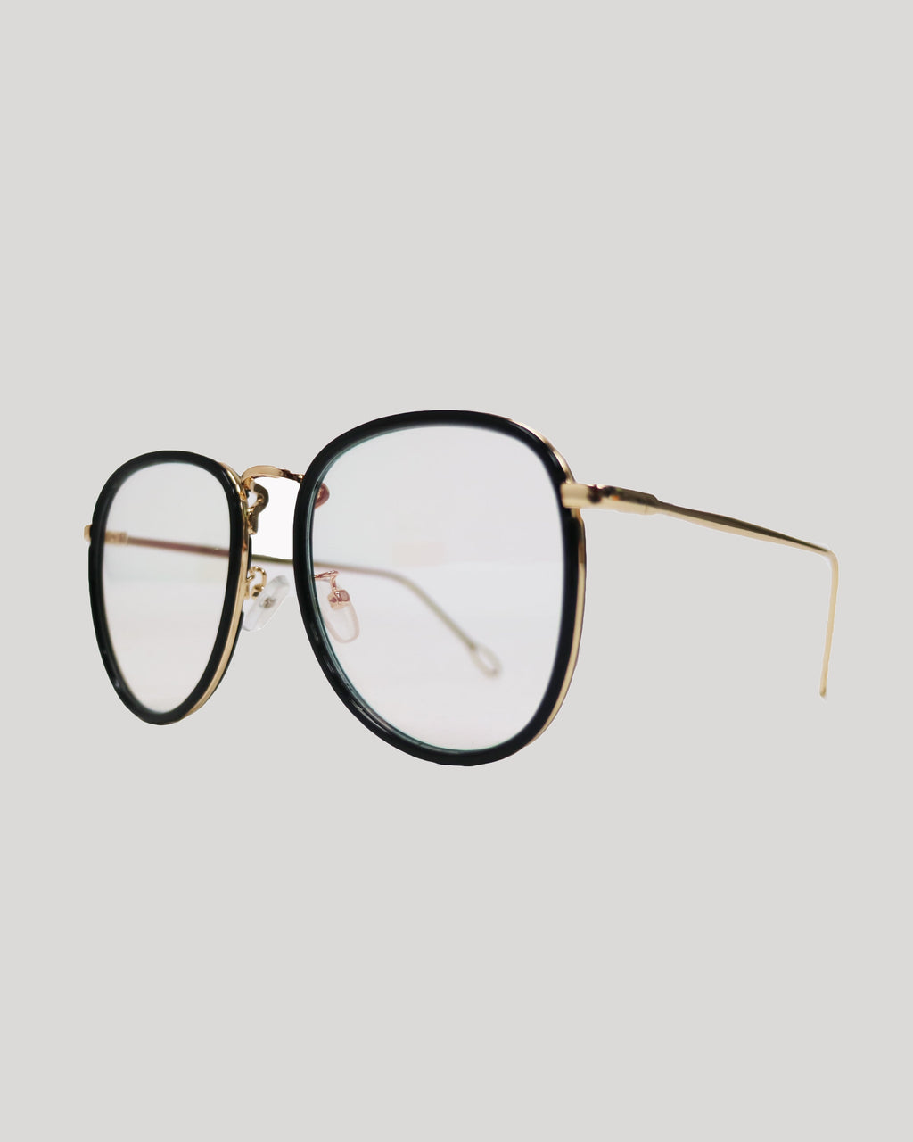 black round glasses with clear lens *pre-order*