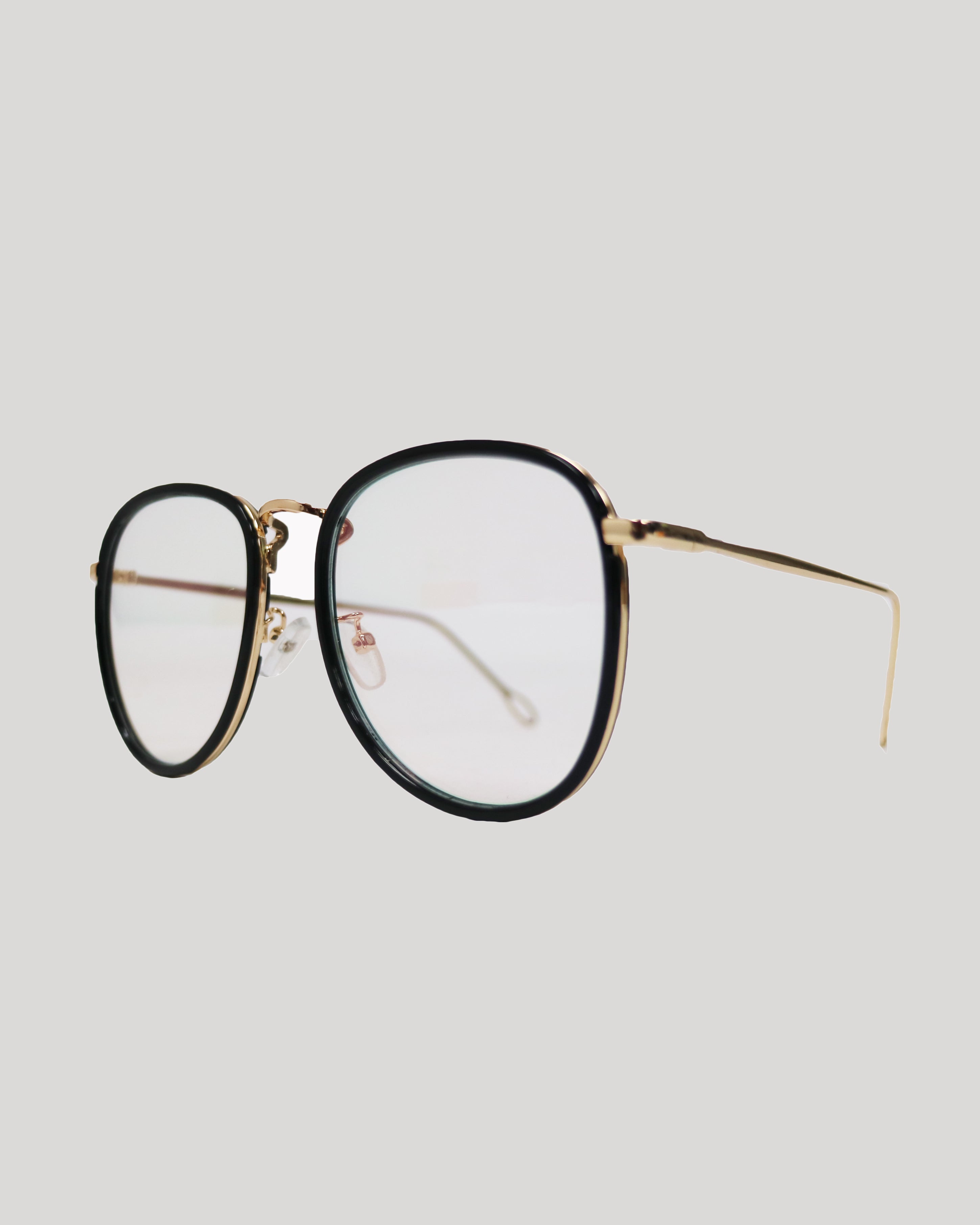 black round glasses with clear lens *pre-order*