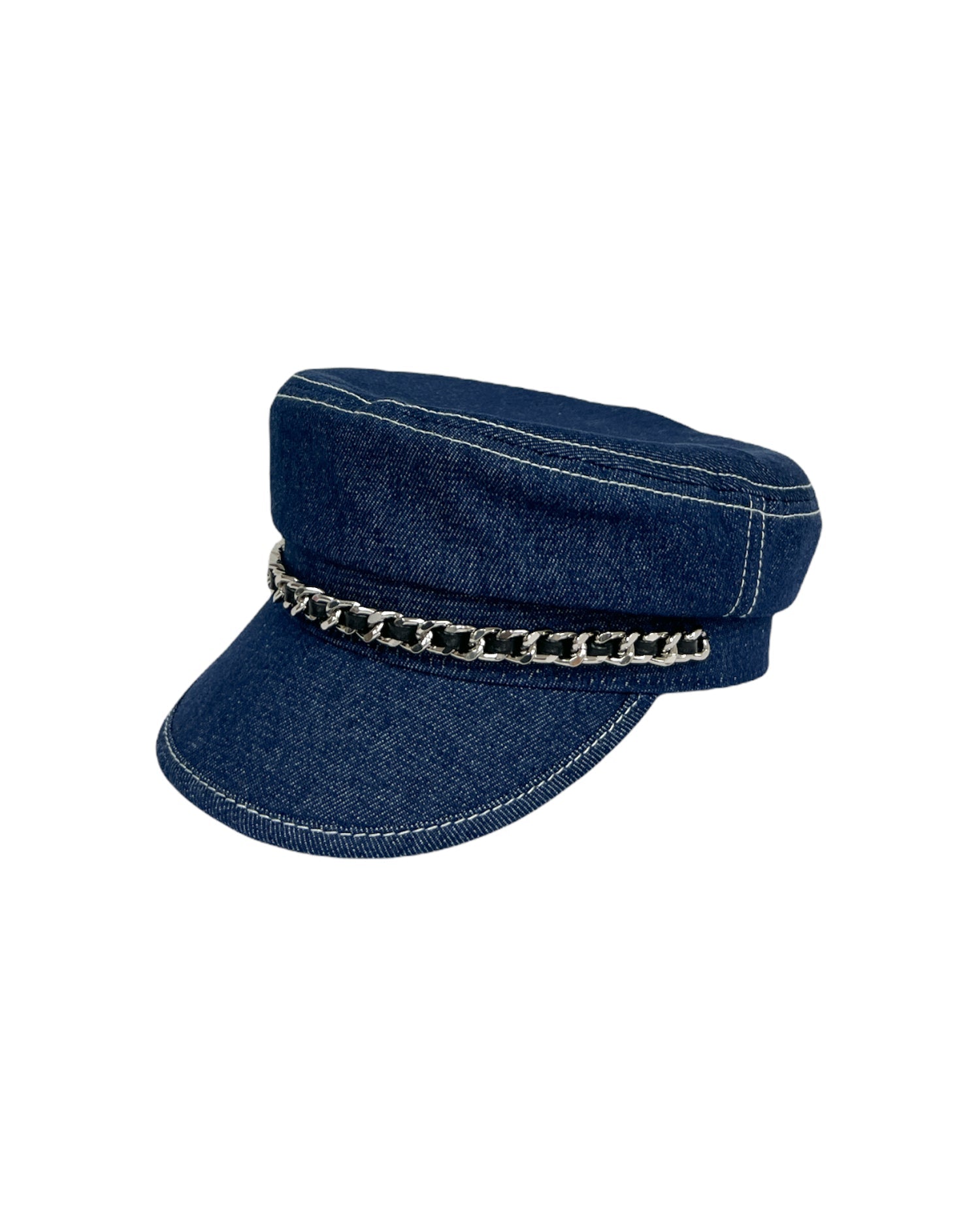 denim chain boy cap *pre-order*