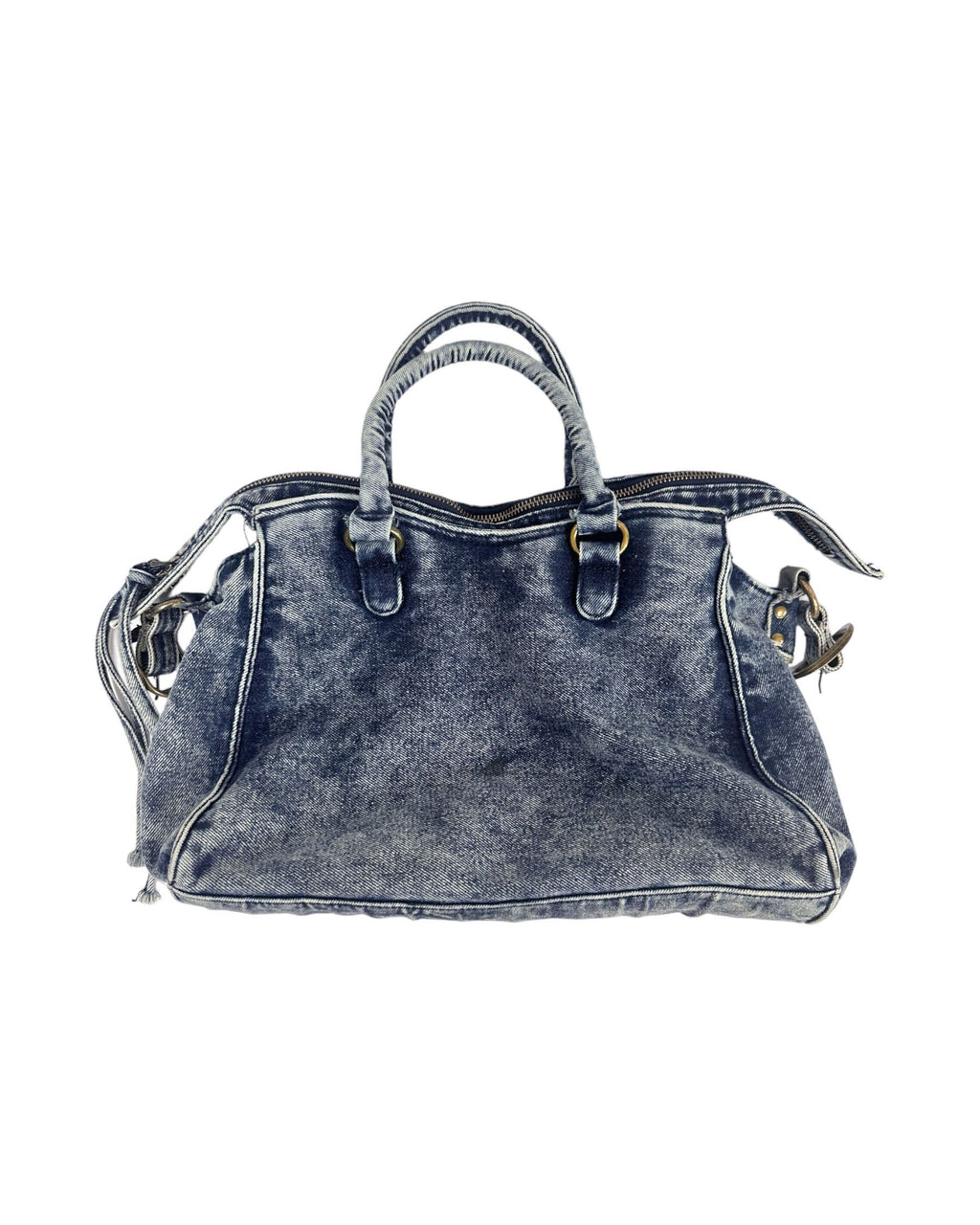 washed blue denim bicycle bag *pre-order*