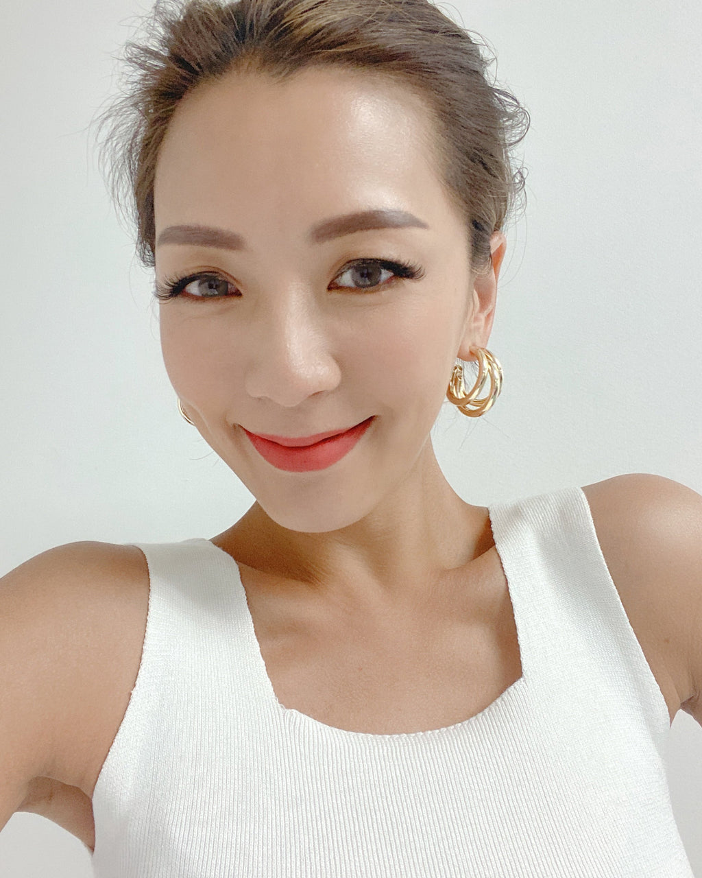 gold triple hoops earrings *pre-order*