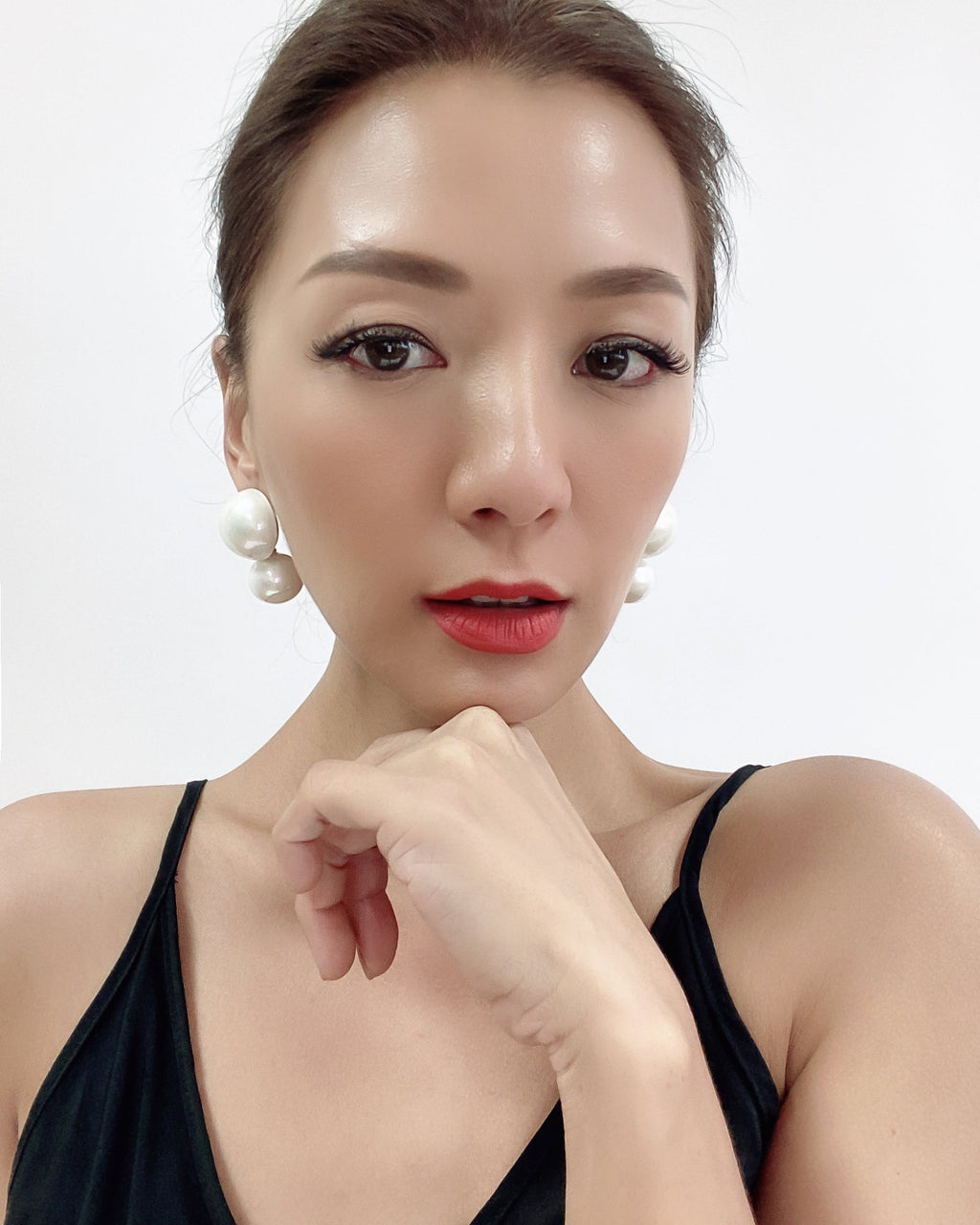 double pearls earrings *pre-order*