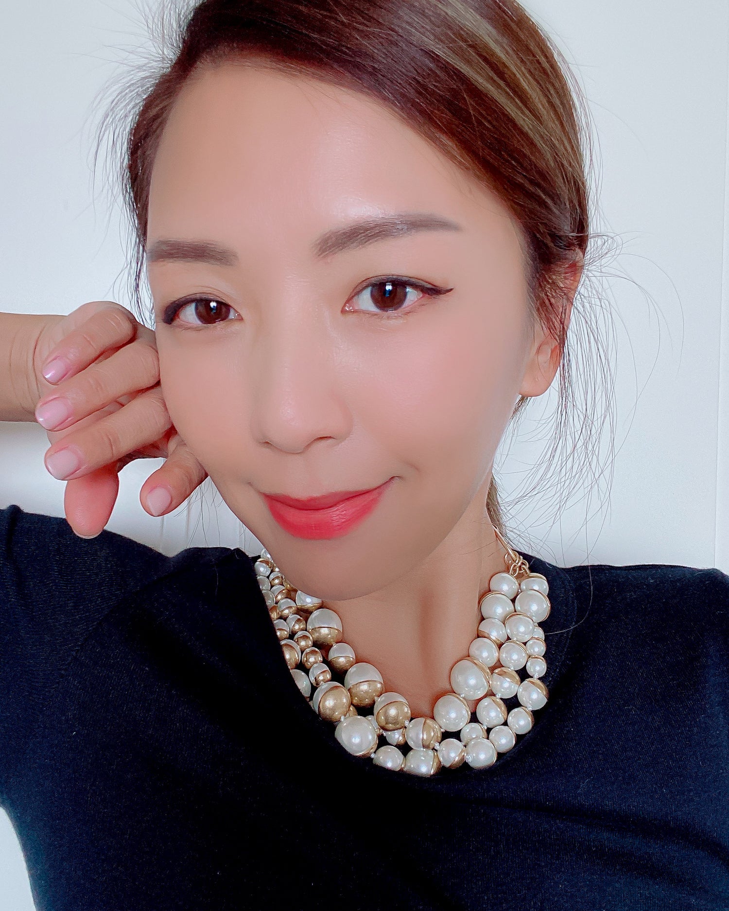 gold layers pearls necklace *pre-order*