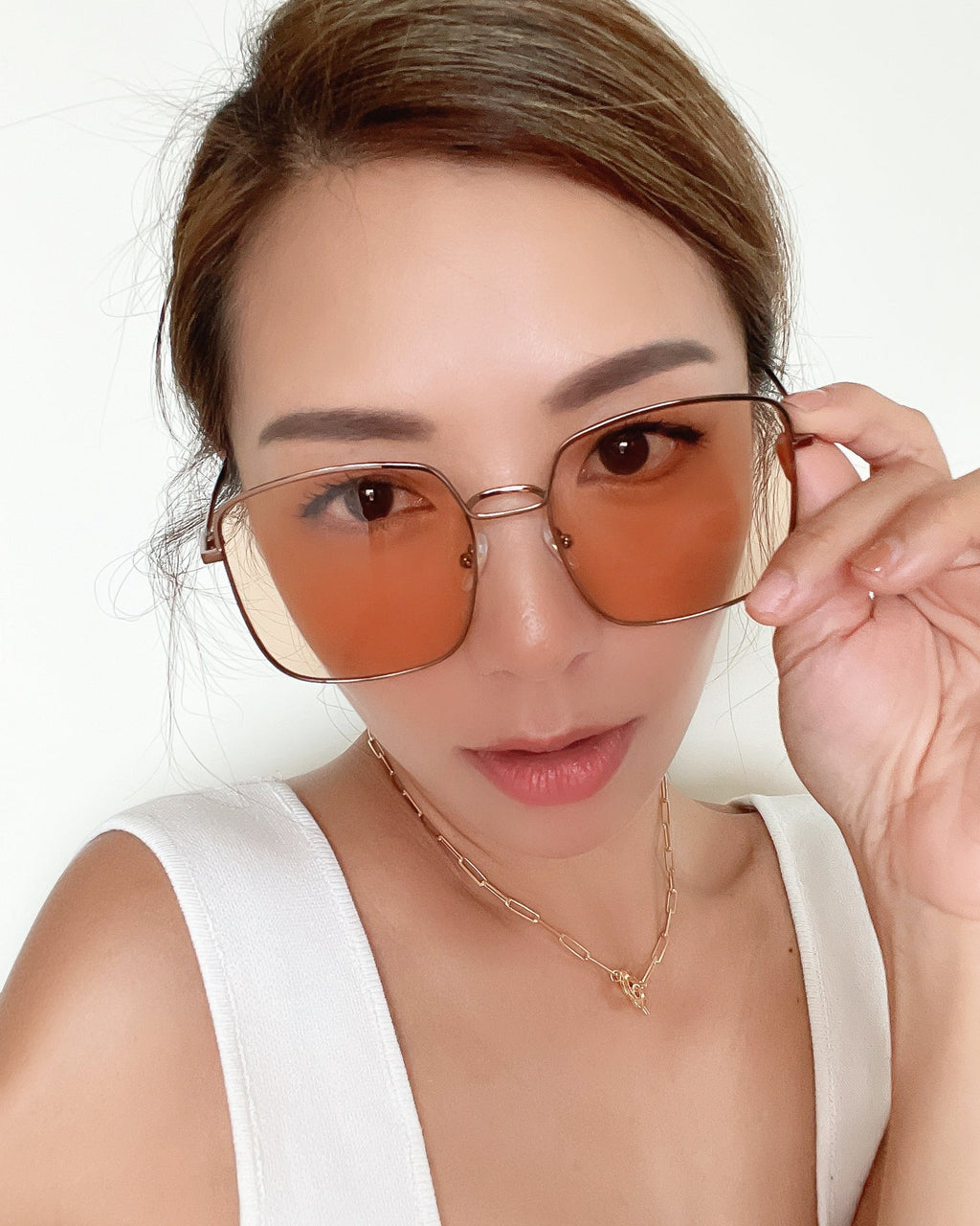 light brown tint lense sunglasses *pre-order*