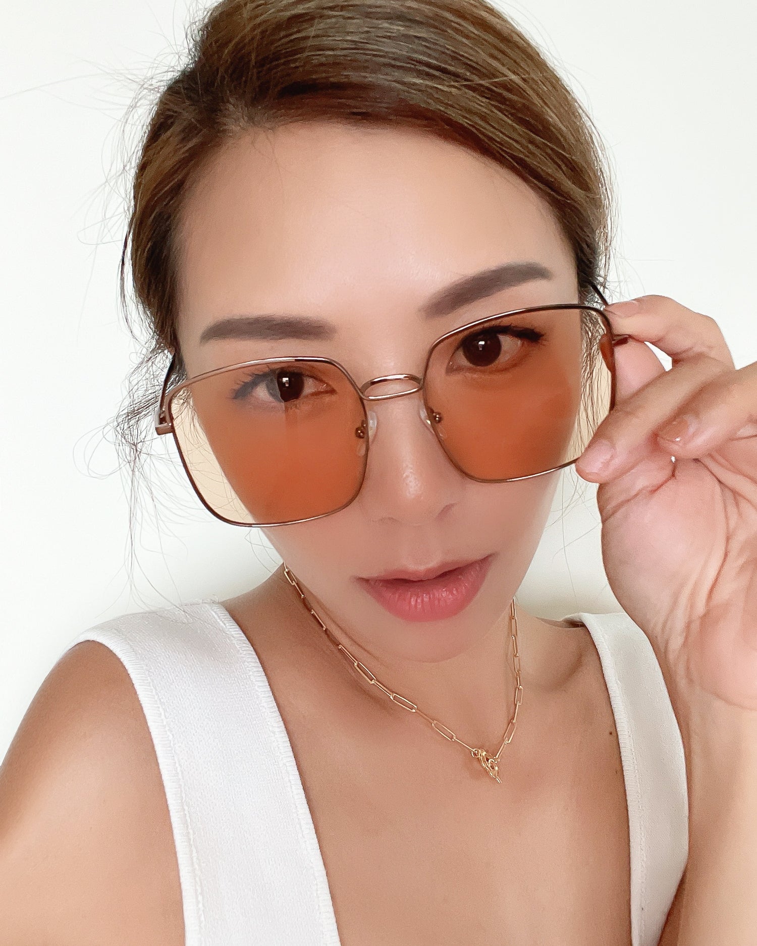 light brown tint lense sunglasses *pre-order*