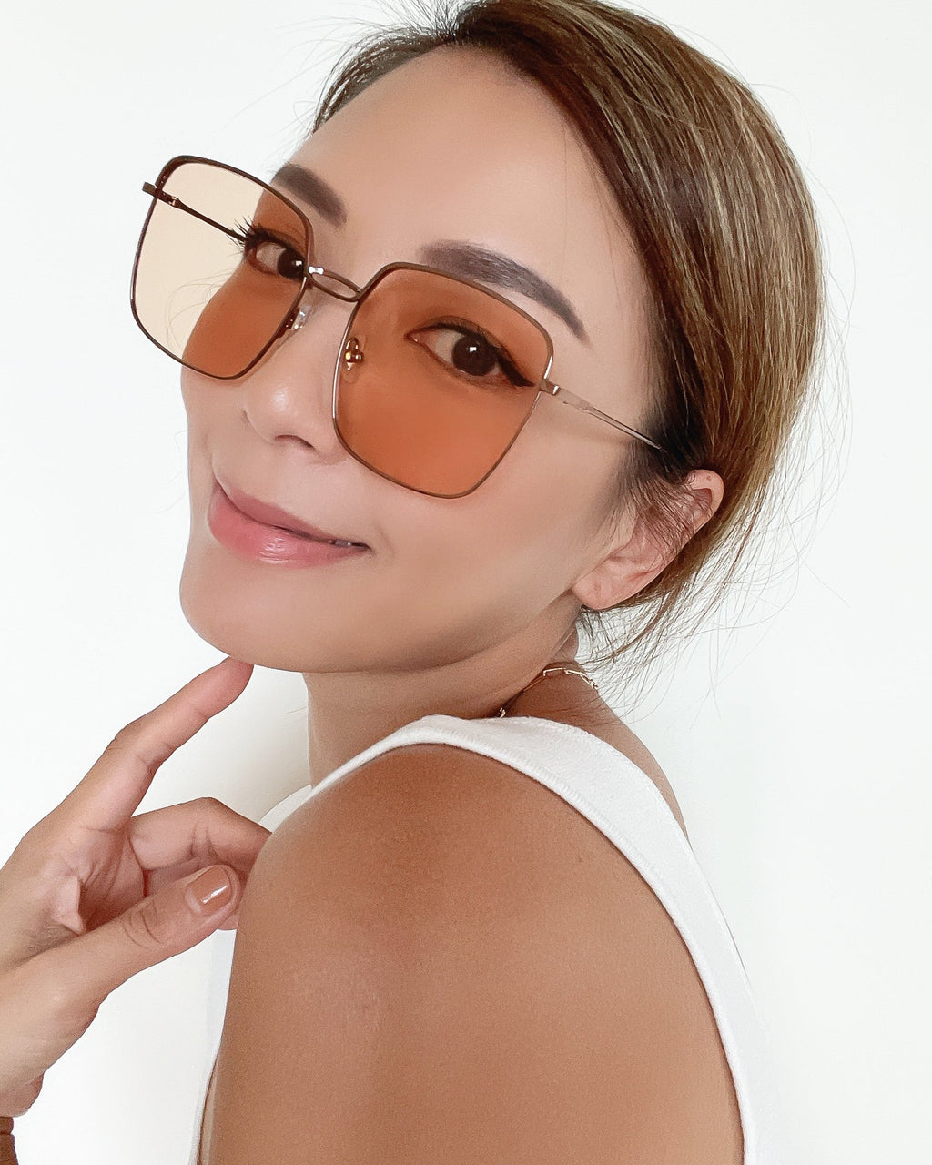 light brown tint lense sunglasses *pre-order*