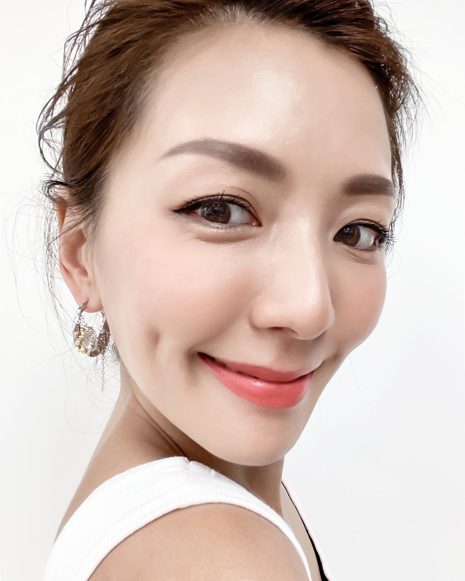 silver diamond chains earrings *pre-order*