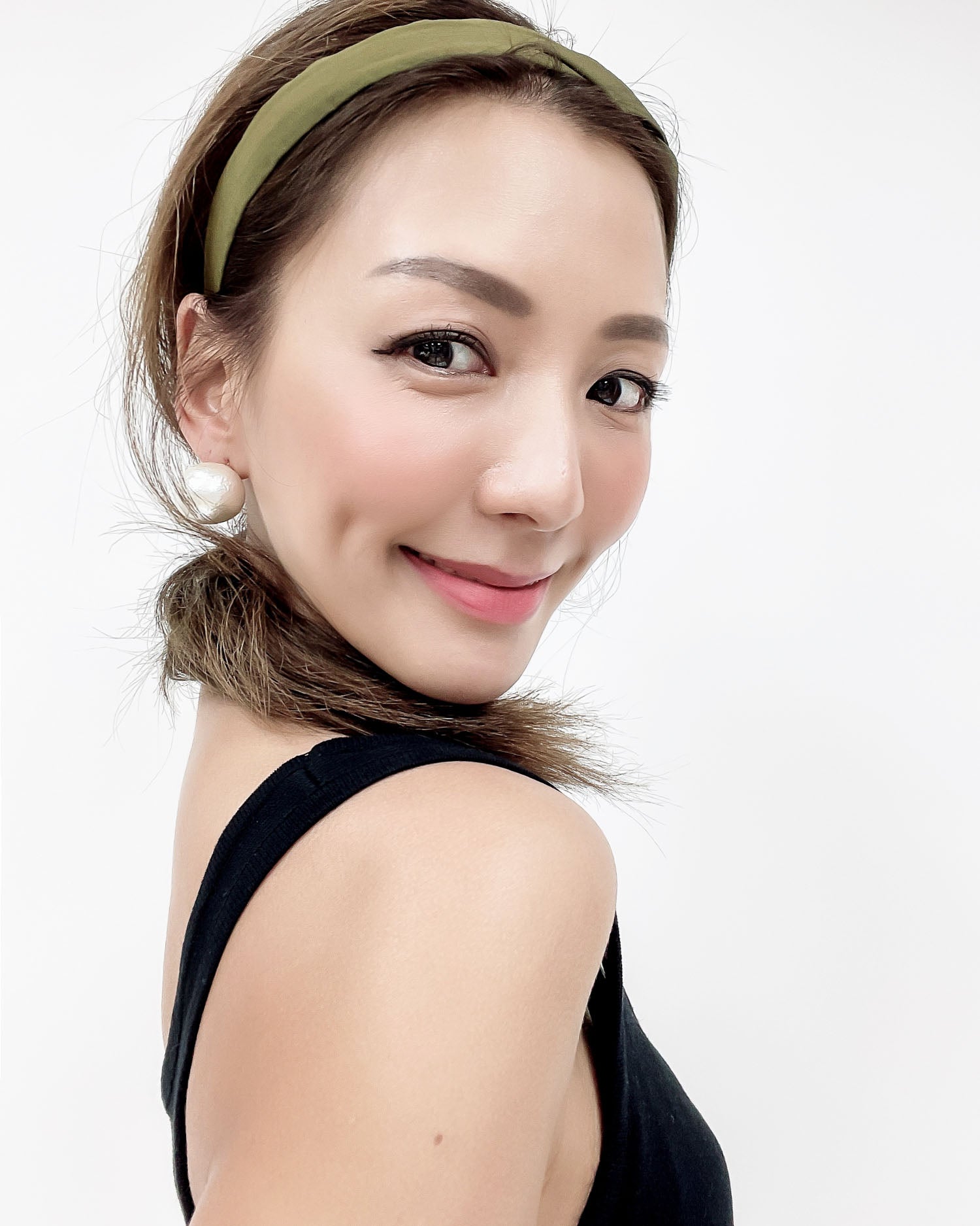 olive green thin headband *pre-order*