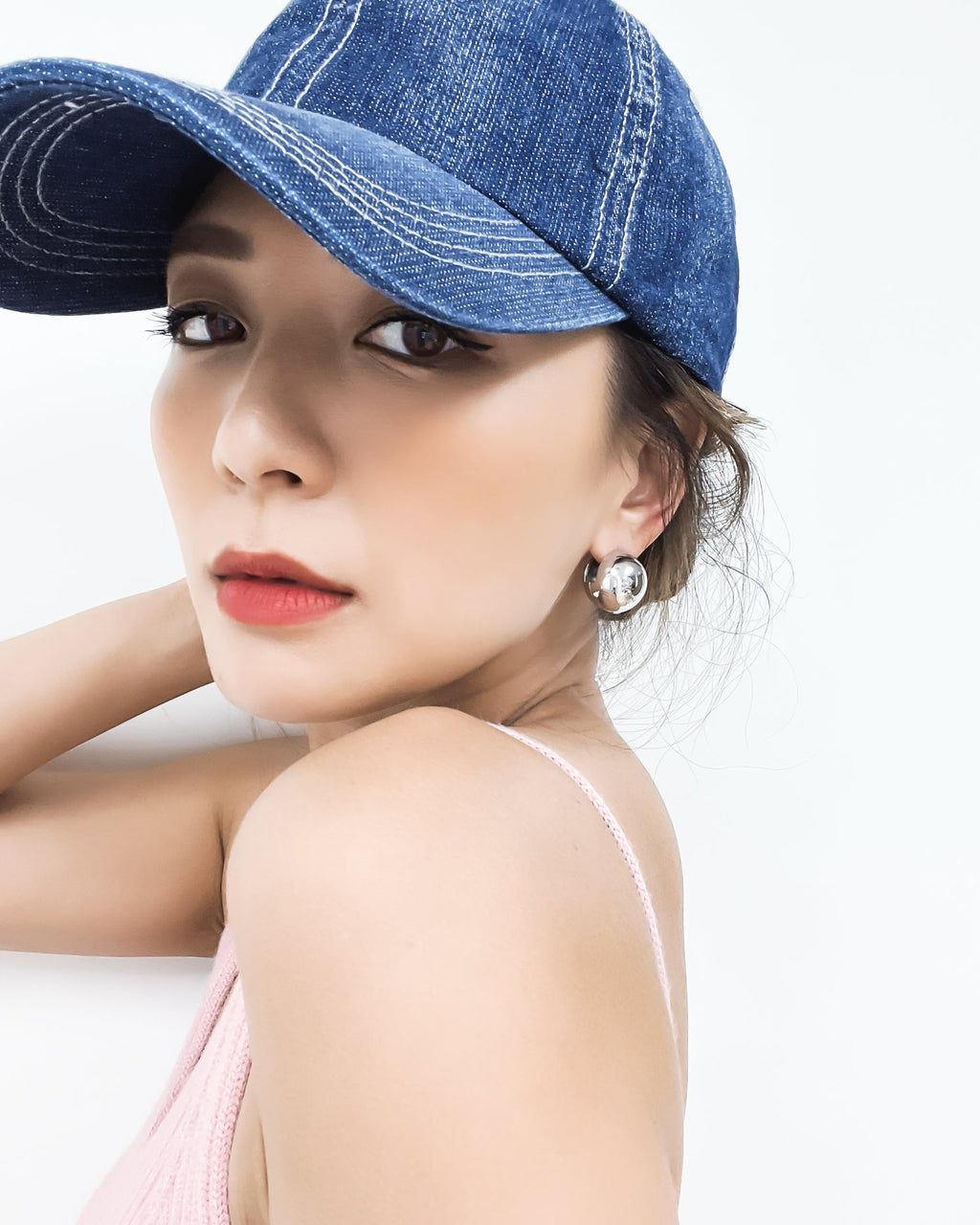 washed denim cap *pre-order*