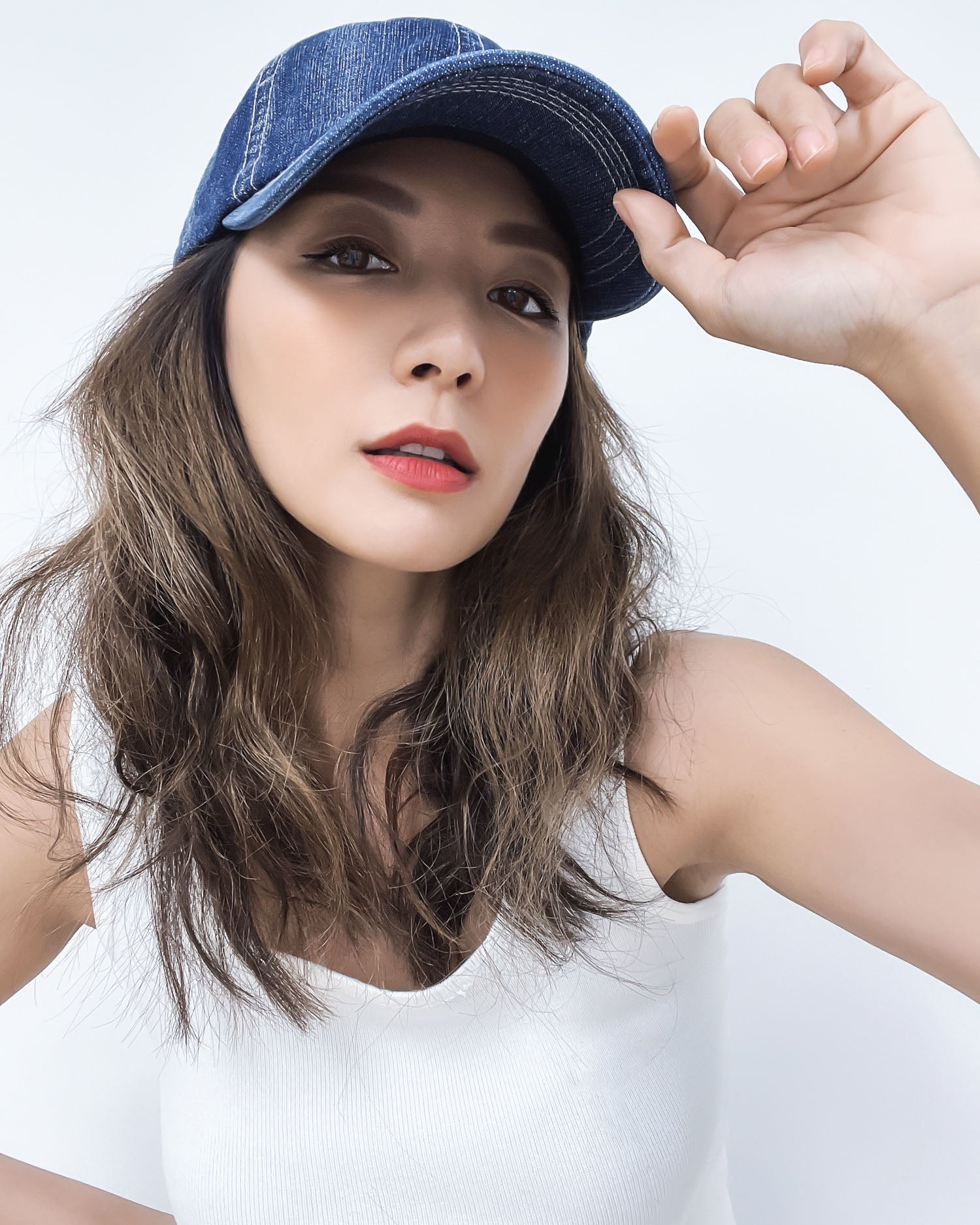 washed denim cap *pre-order*